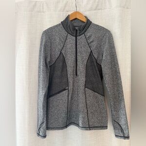 Gray Half-Zip Athleta Pullover